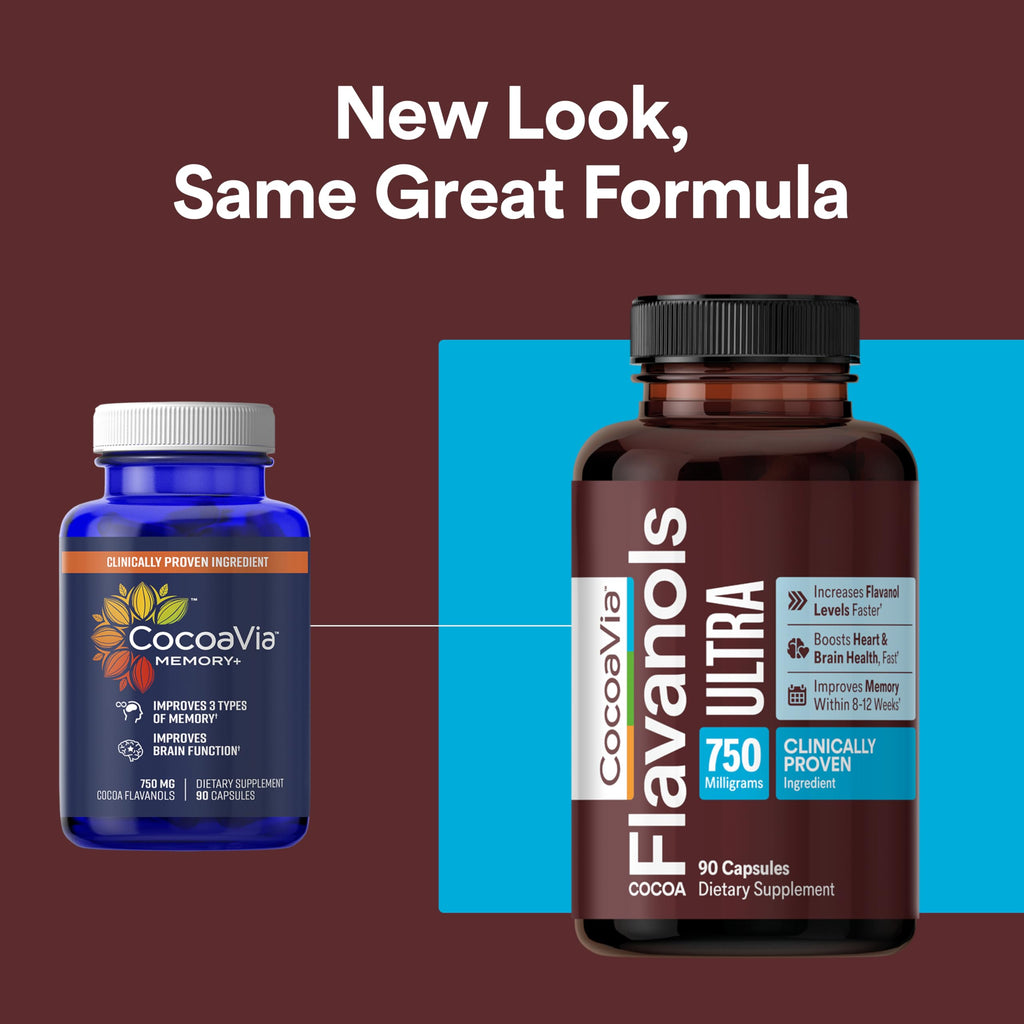 750mg Cocoa Flavanols Vegan Gluten-Free Cocoa S331
