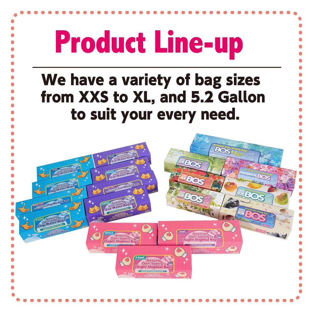 Unscented Cat Waste Disposal Bags 120 Count V383
