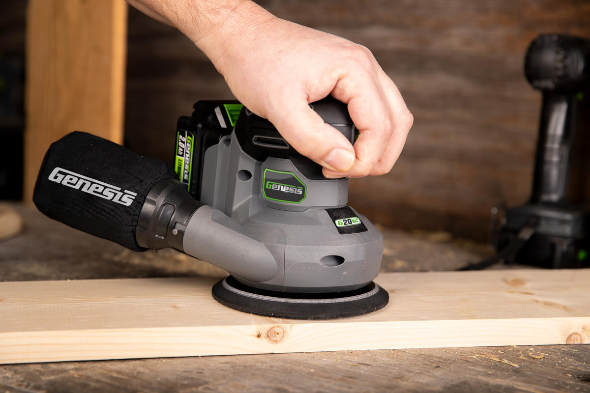 20V Cordless 5in. Orbital Sander with Dust Bag A9964