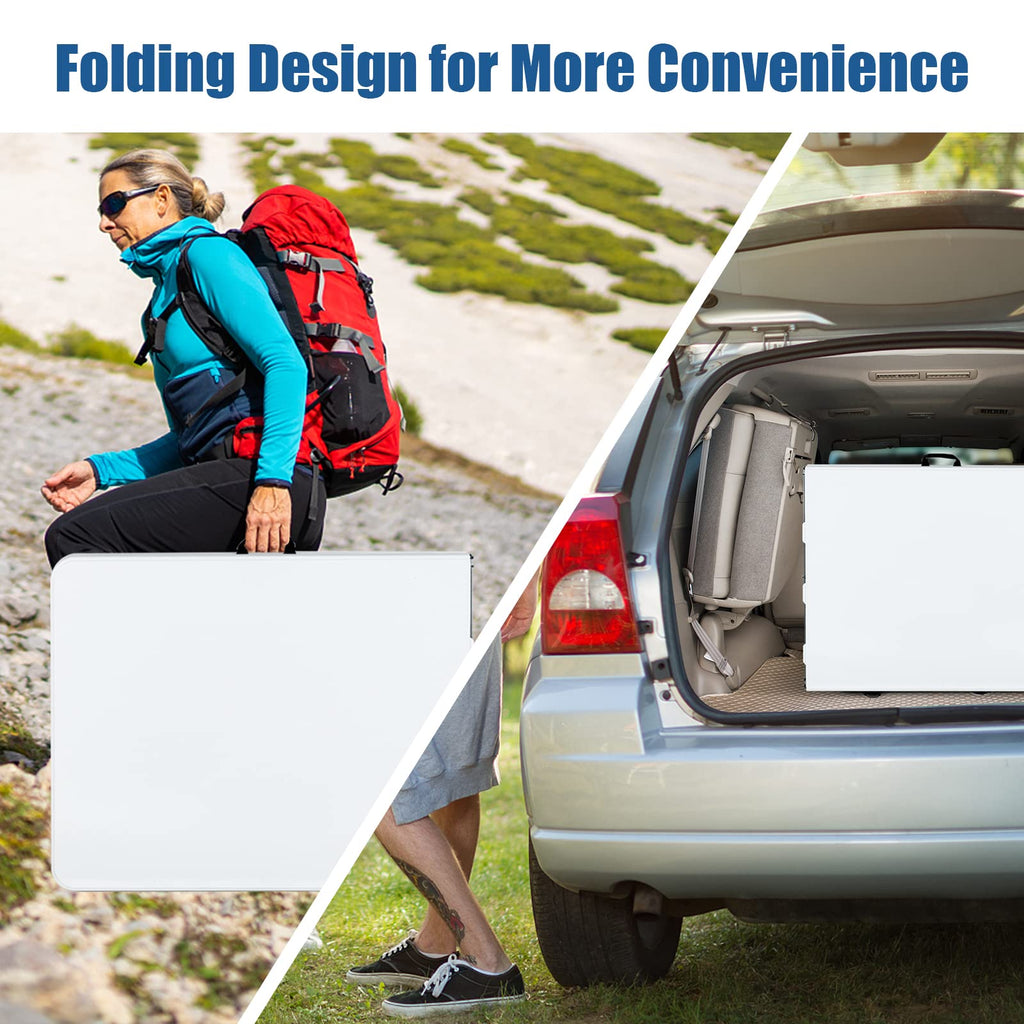 6FT Portable Folding Picnic Table with Handle I799970
