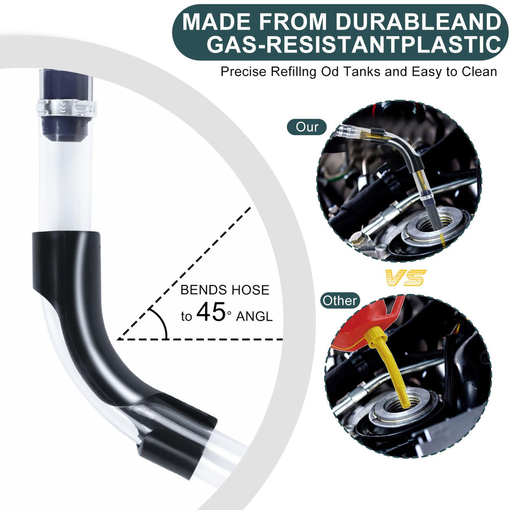 Gas Cans Fuel Jug Hose Kit 3 Pack F735