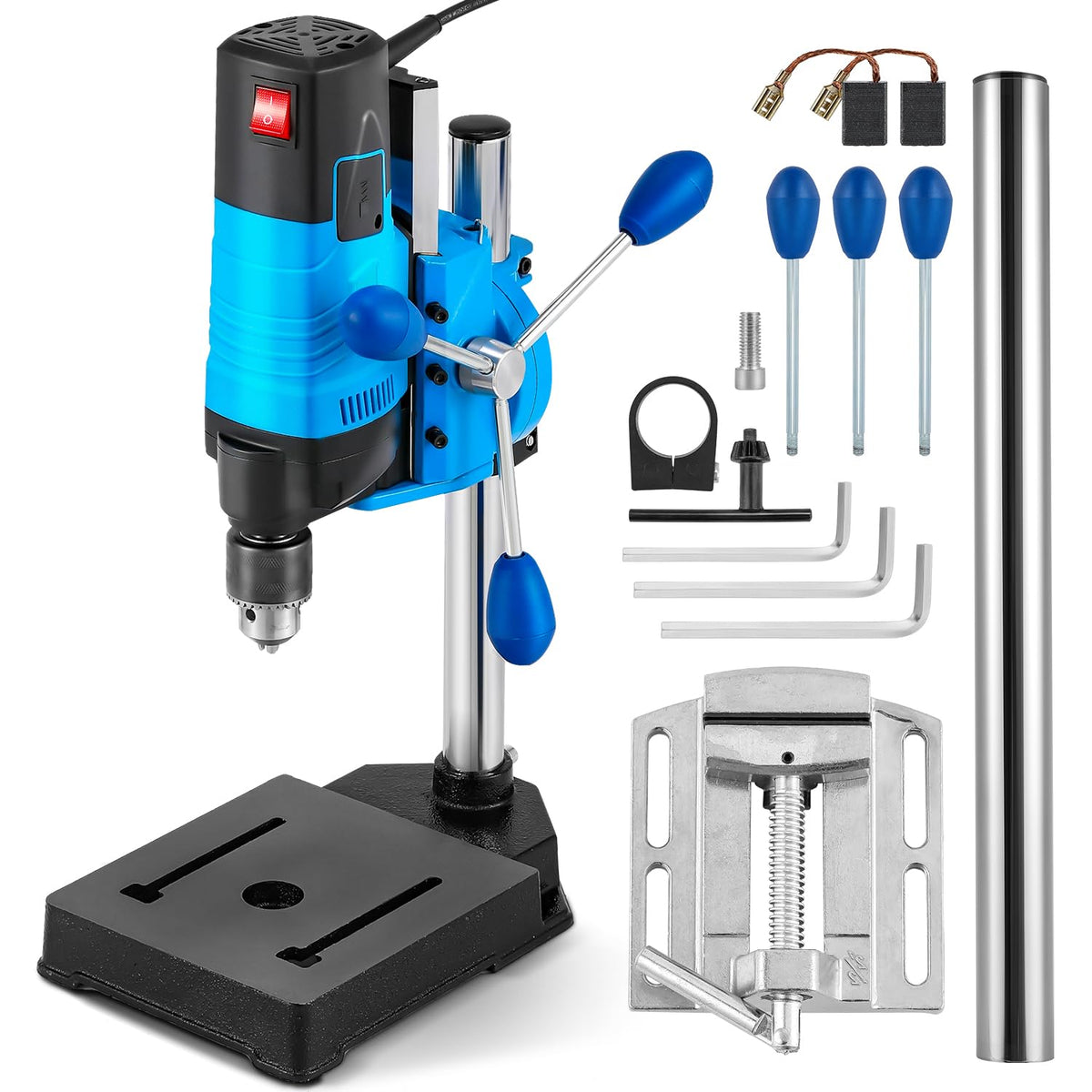 Mini Benchtop Drill Press 6 Variable Speed 1200W B143