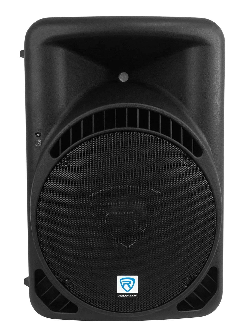 12-Inch Powered PA Speakers 2-Pack with LED Stands C573