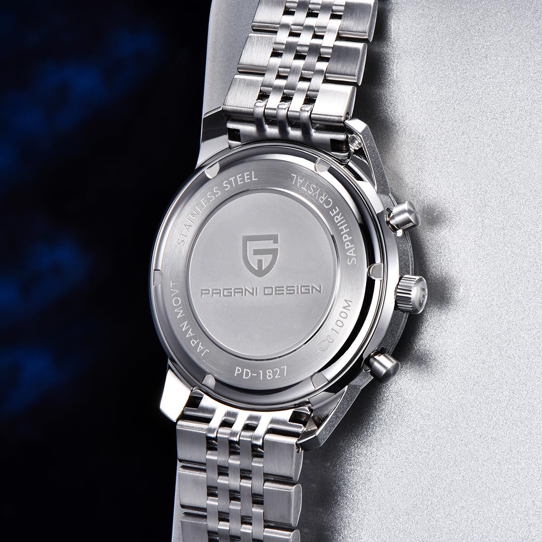 41MM Stainless Steel Chronograph Watch I3129