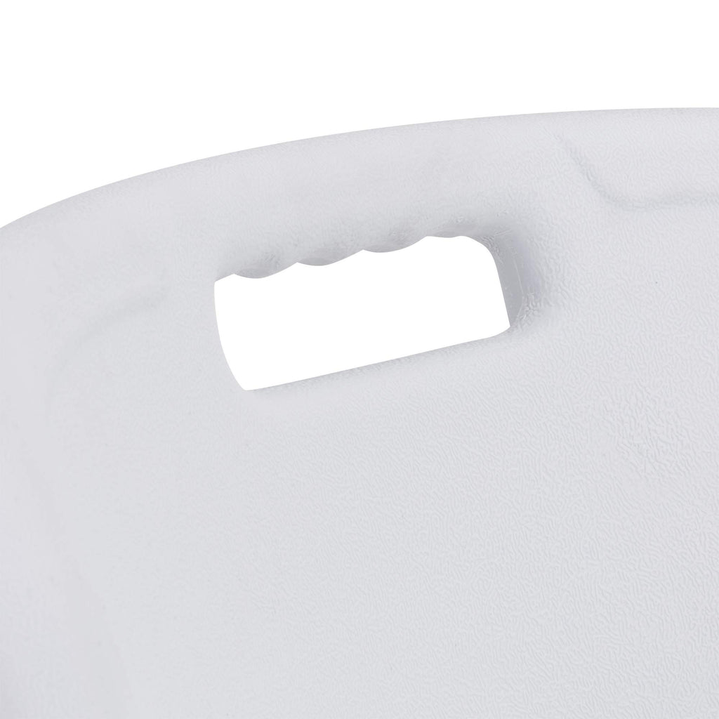White Plastic Folding Chairs Set of 4 T995
