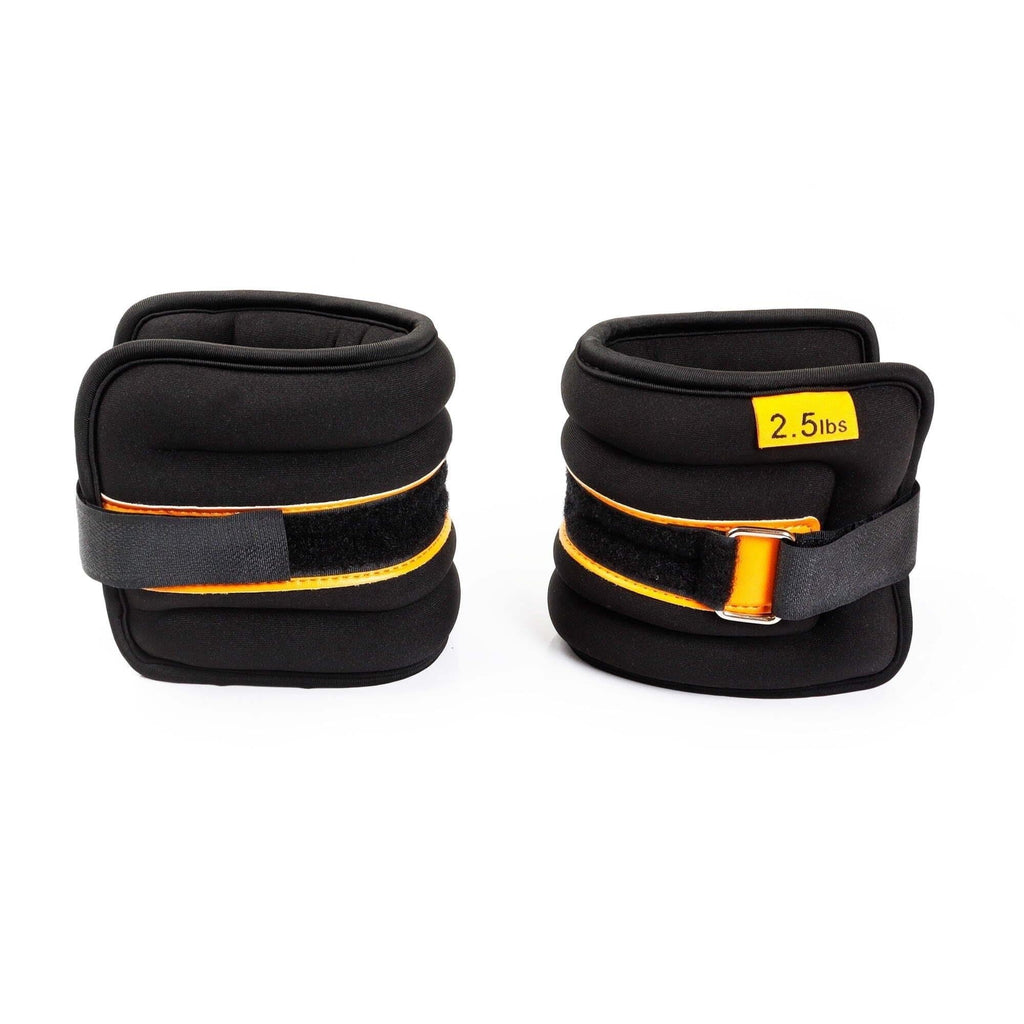 5lbs Pair Adjustable Neoprene Ankle & Wrist Weights L86446