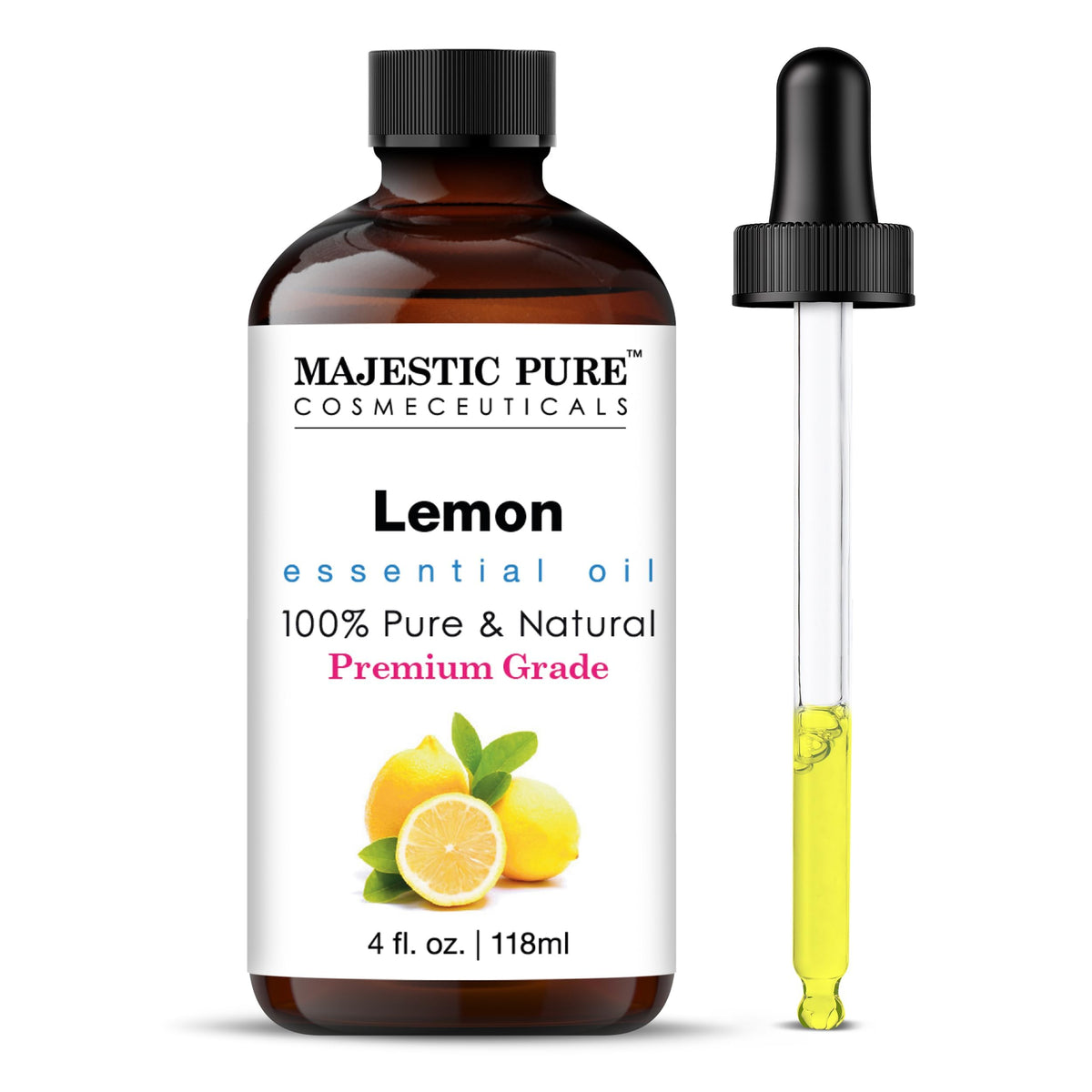Peppermint and Lemon Essential Oil 4 Fl Oz Y4323