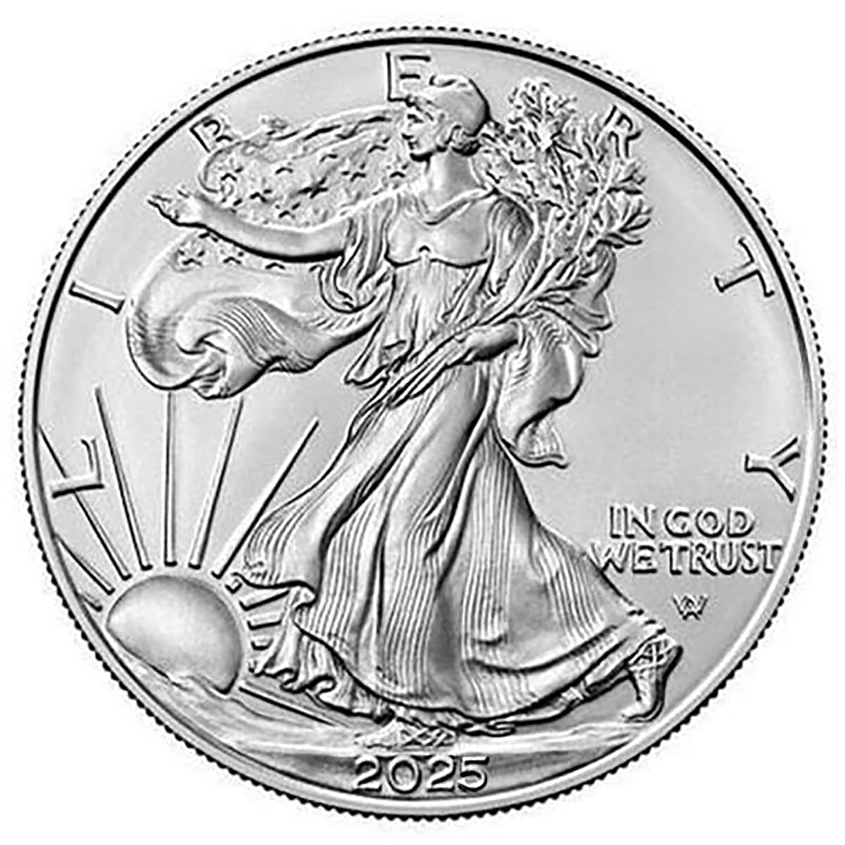 American Silver Eagle .999 Fine Silver Uncirculated J319