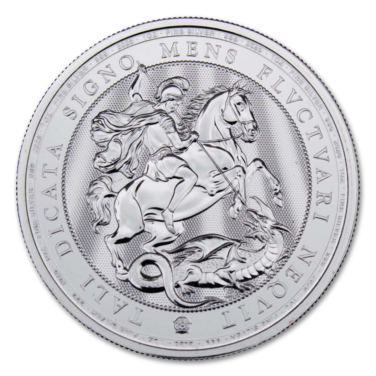 1 oz Silver Saint George and the Dragon £2 Q10964