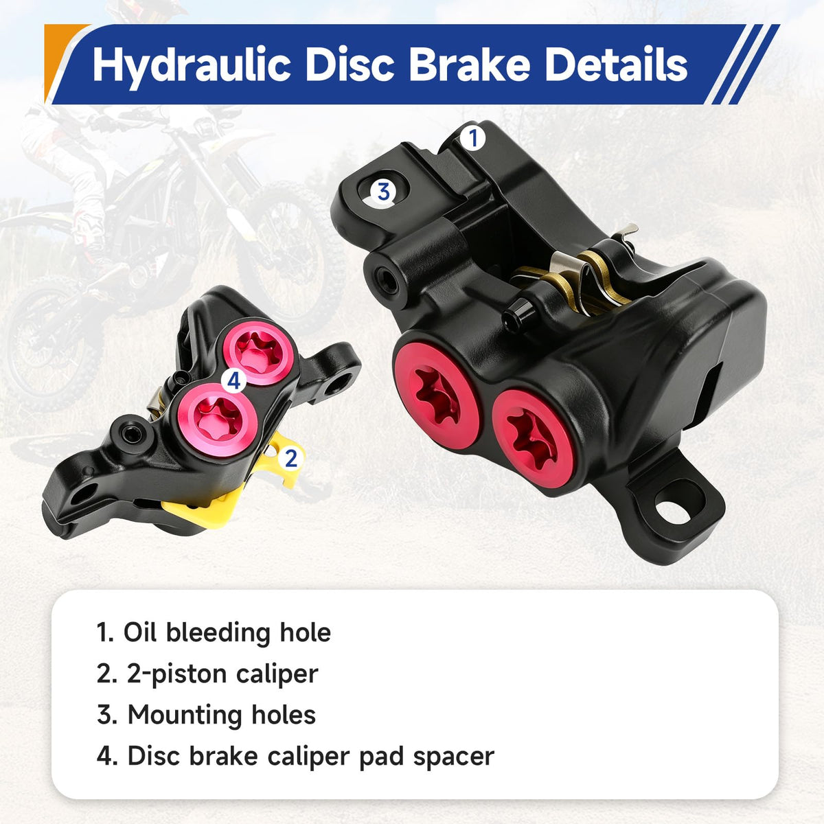 Front Rear Brake Caliper Q33596