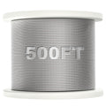 500FT 1/8" T316 Stainless Steel Cable S269