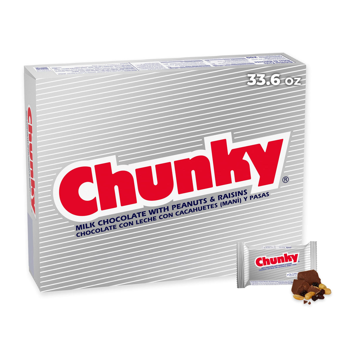 Chunky Milk Chocolate Candy Bars 24 Pack 33.6 Oz G2479