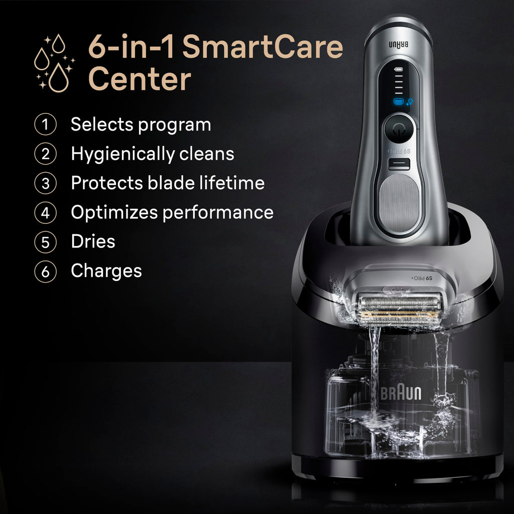 Black Wet & Dry Electric Shaver N637493