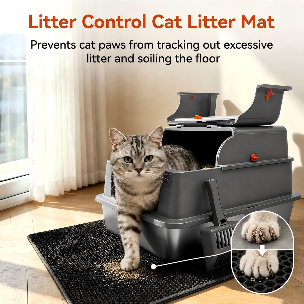 2 Pack XXXL Stainless Steel Litter Box with Lid U109
