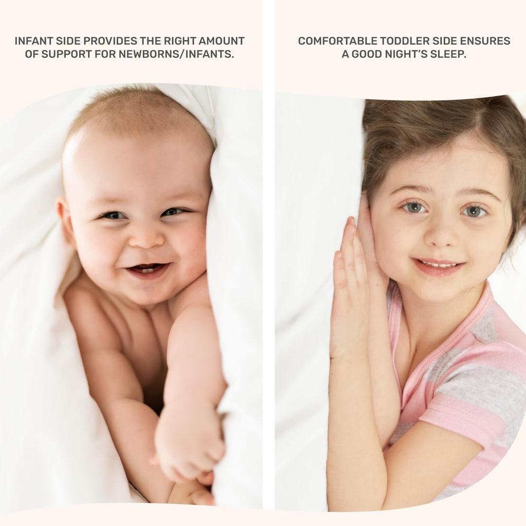 2-in-1 Mini Crib Mattress, Dual-Sided Waterproof C76736