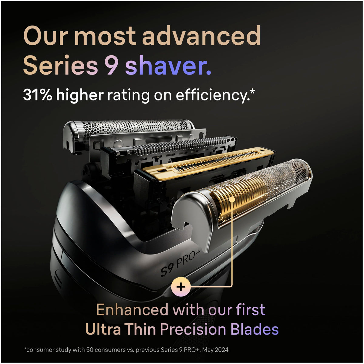 Black Wet & Dry Electric Shaver N637493
