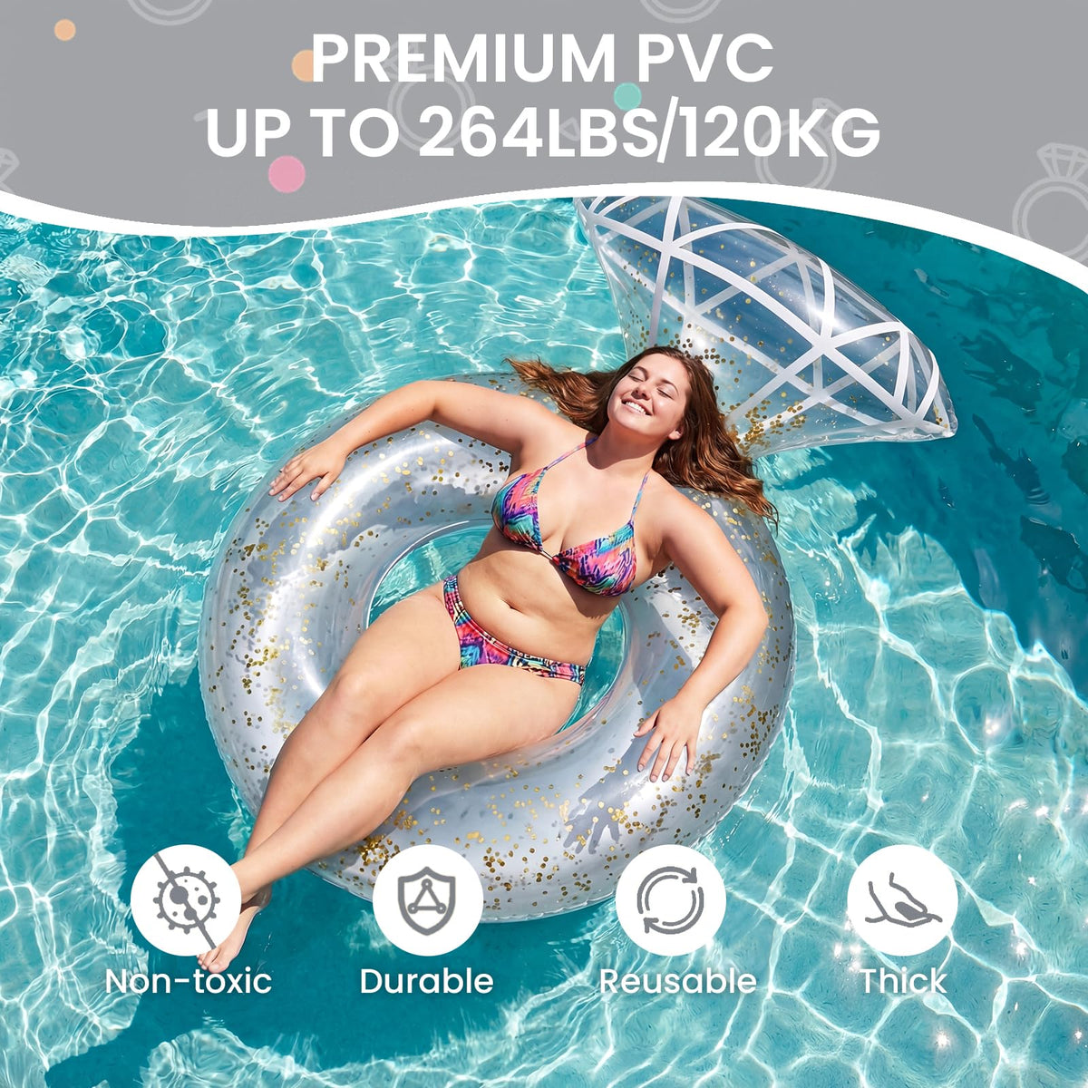 Inflatable Pool Floats F8950