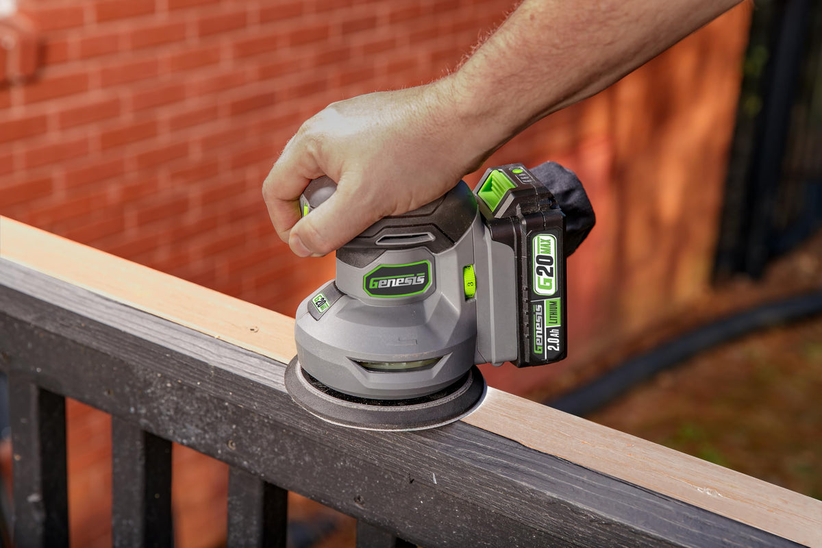 20V Cordless 5in. Orbital Sander with Dust Bag A9964