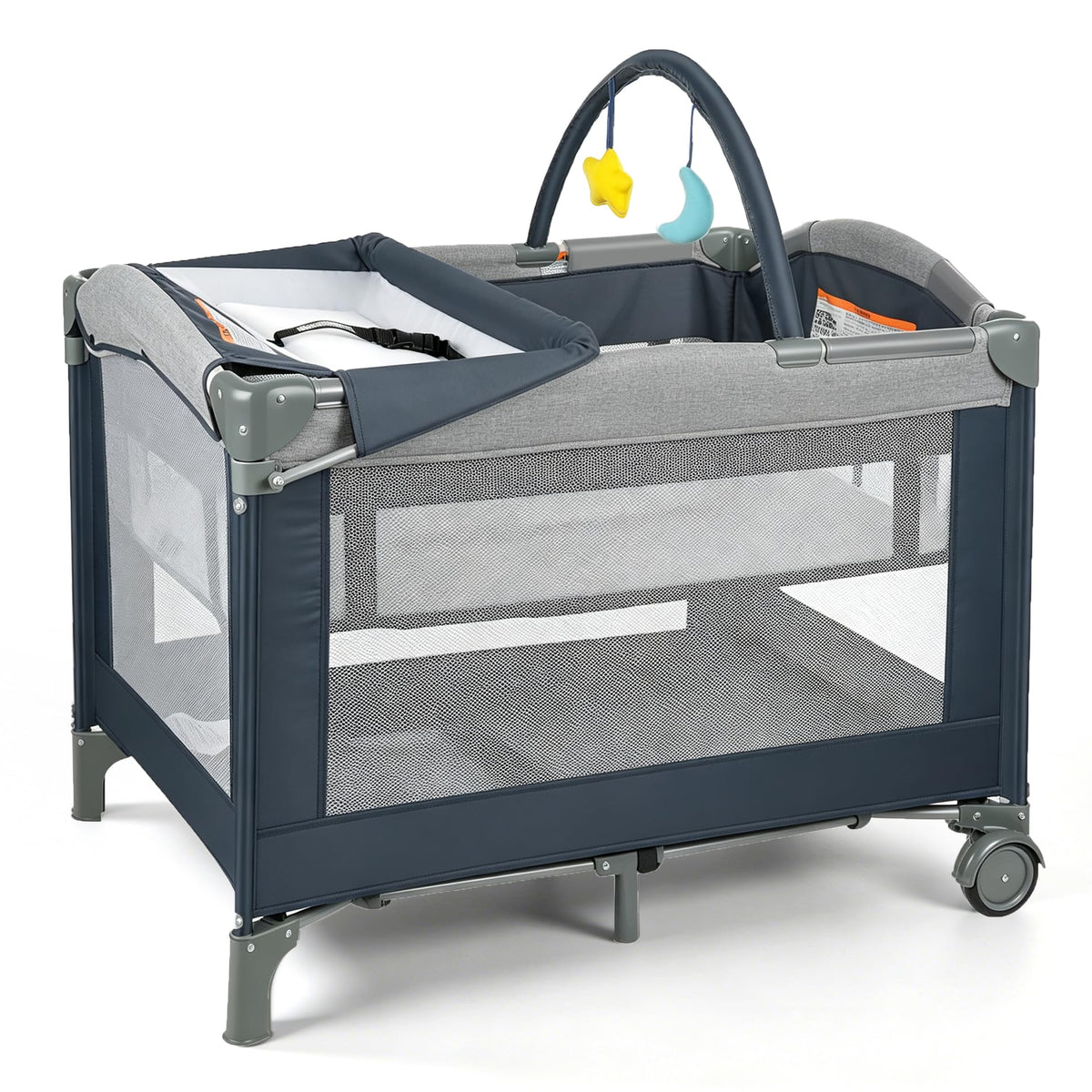 3-in-1 Pack and Play Playard with Bassinet & Changing Table H326871