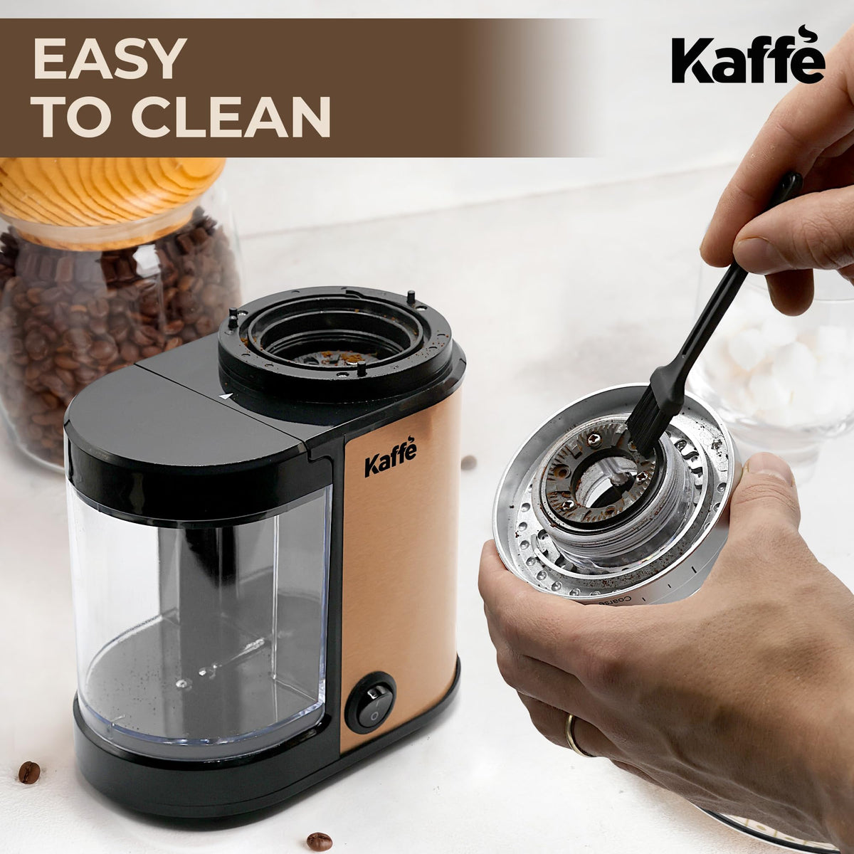 Electric Burr Coffee Grinder 5.5oz Adjustable E78312
