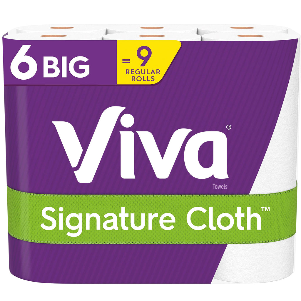 Choose-A-Sheet Paper Towels, 6 Big Rolls H198