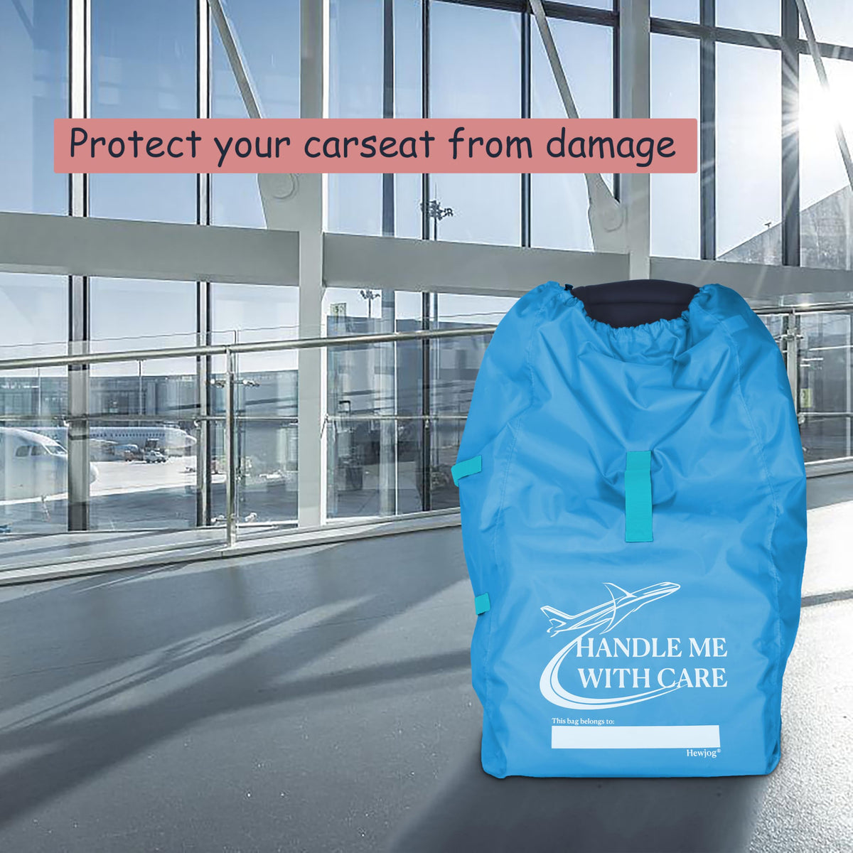 Blue Car Seat Travel Bag H119