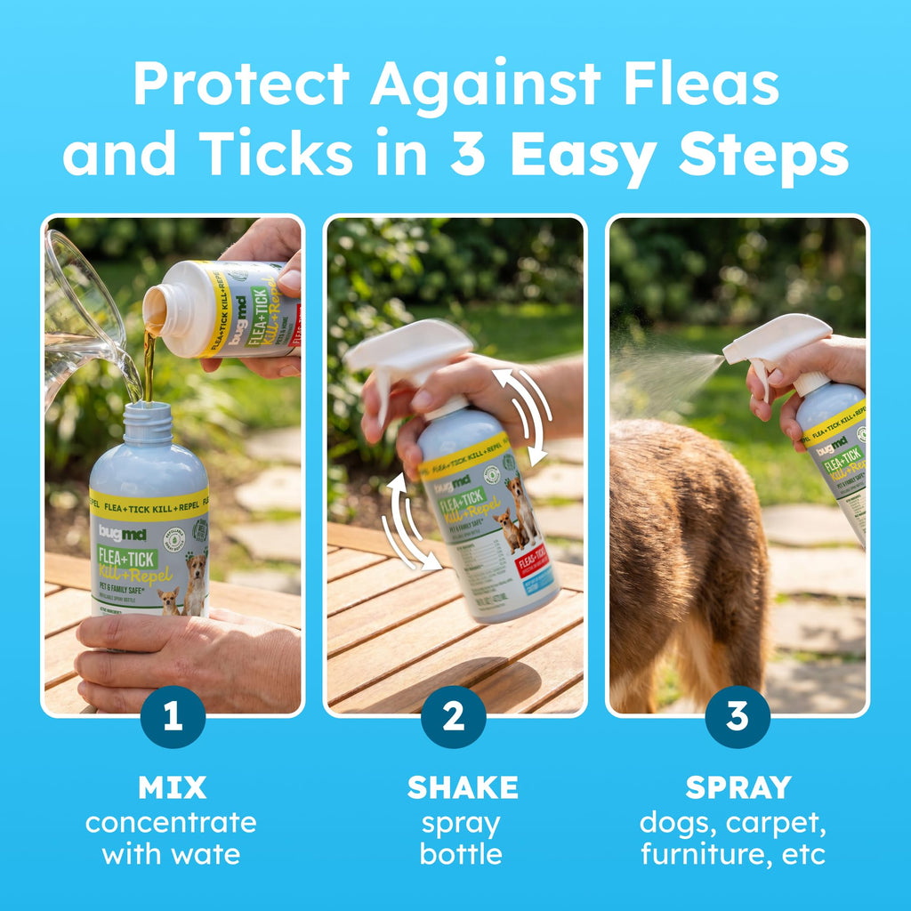 Flea and Tick Spray for Dogs Q1332