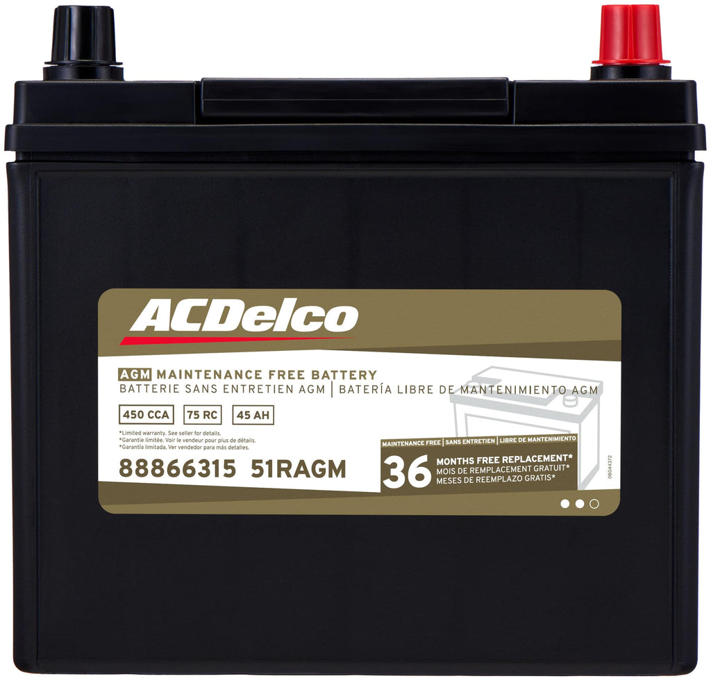 AGM BCI Group 51R Car Battery M824