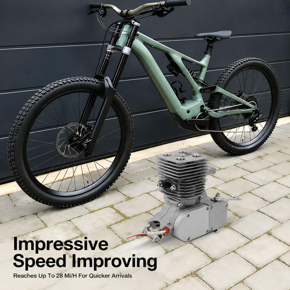 100cc 2 Stroke Bicycle Engine Kit P124144