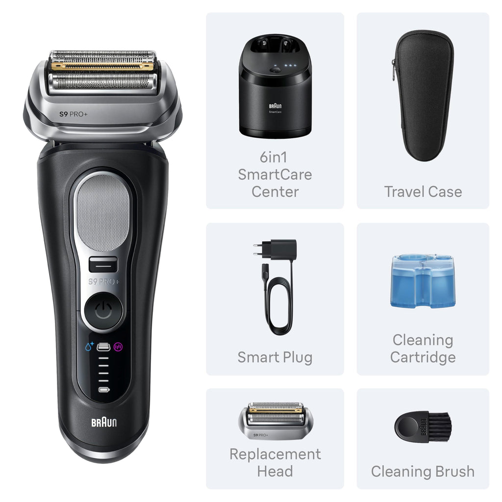 Black Wet & Dry Electric Shaver N637493