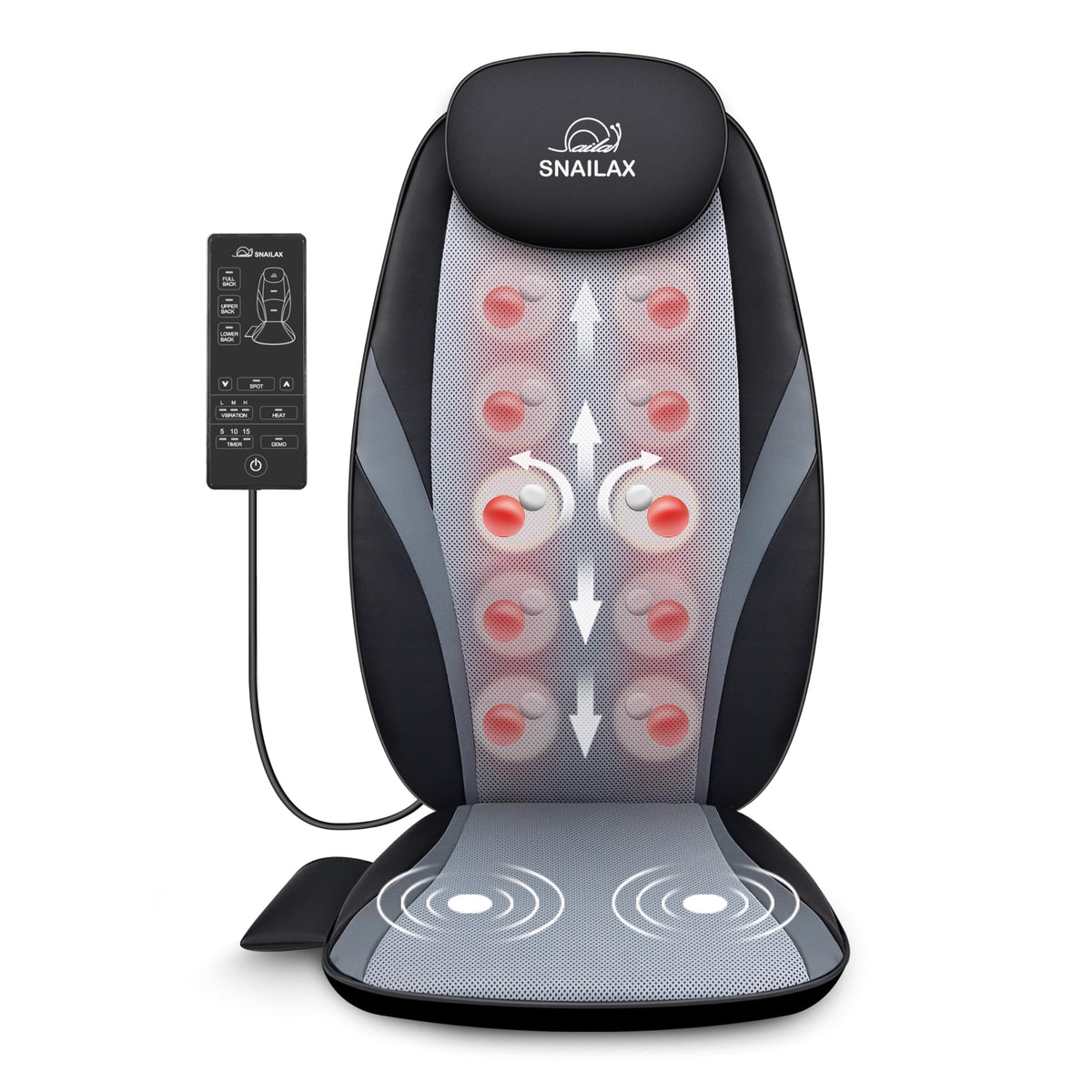 Shiatsu Back Massager with Heat S852450