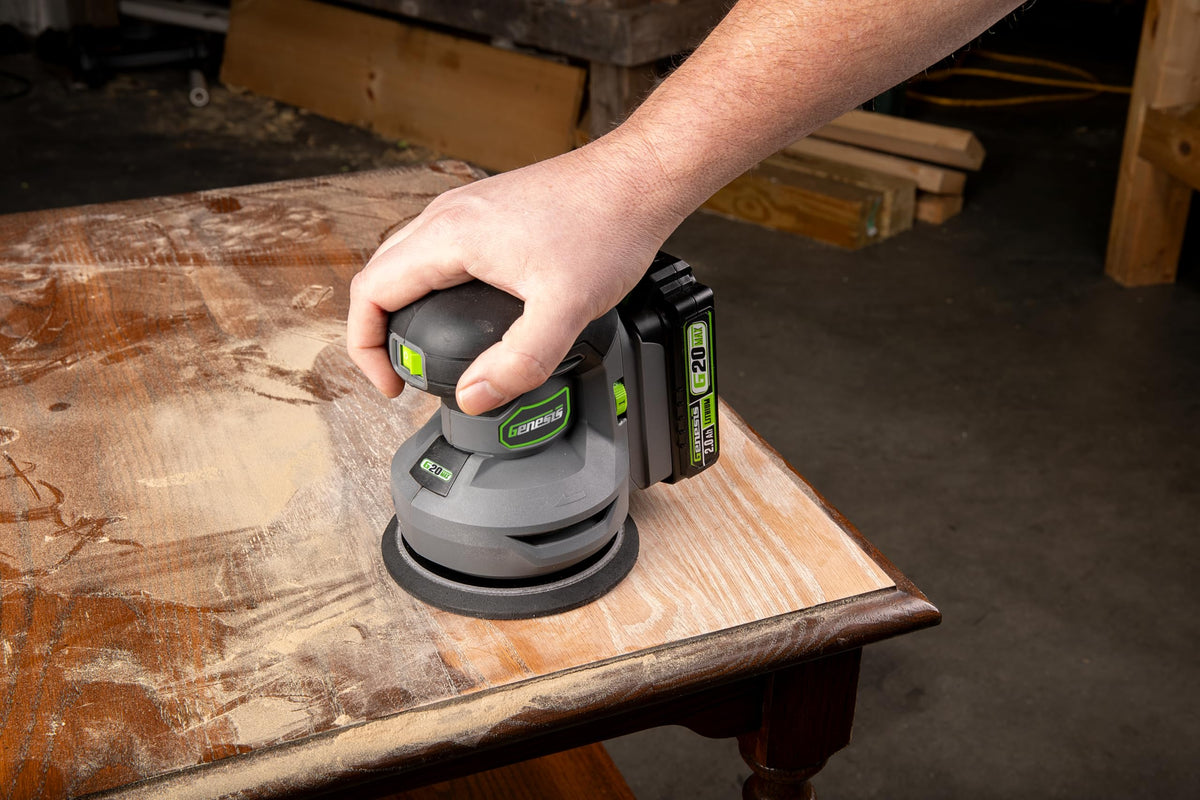20V Cordless 5in. Orbital Sander with Dust Bag A9964