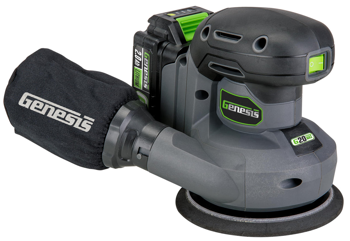 20V Cordless 5in. Orbital Sander with Dust Bag A9964