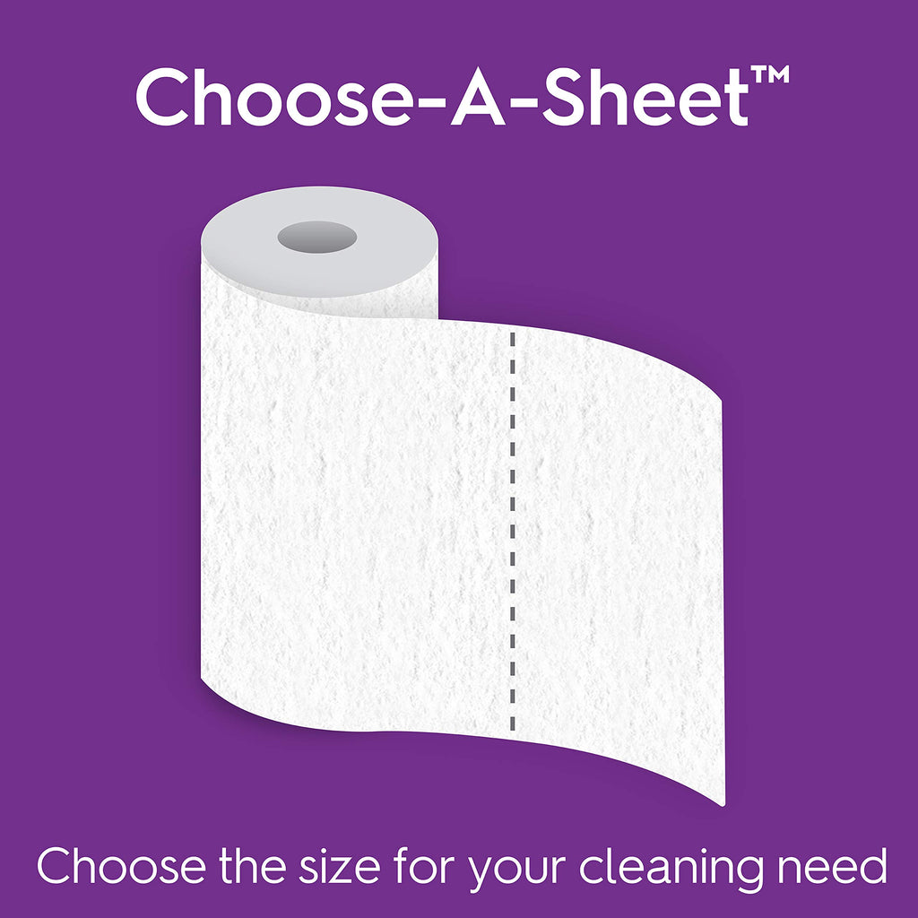 Choose-A-Sheet Paper Towels, 6 Big Rolls H198